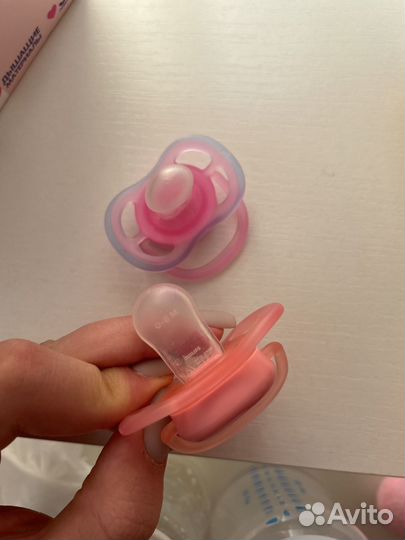 Соска пустышка avent 0 6