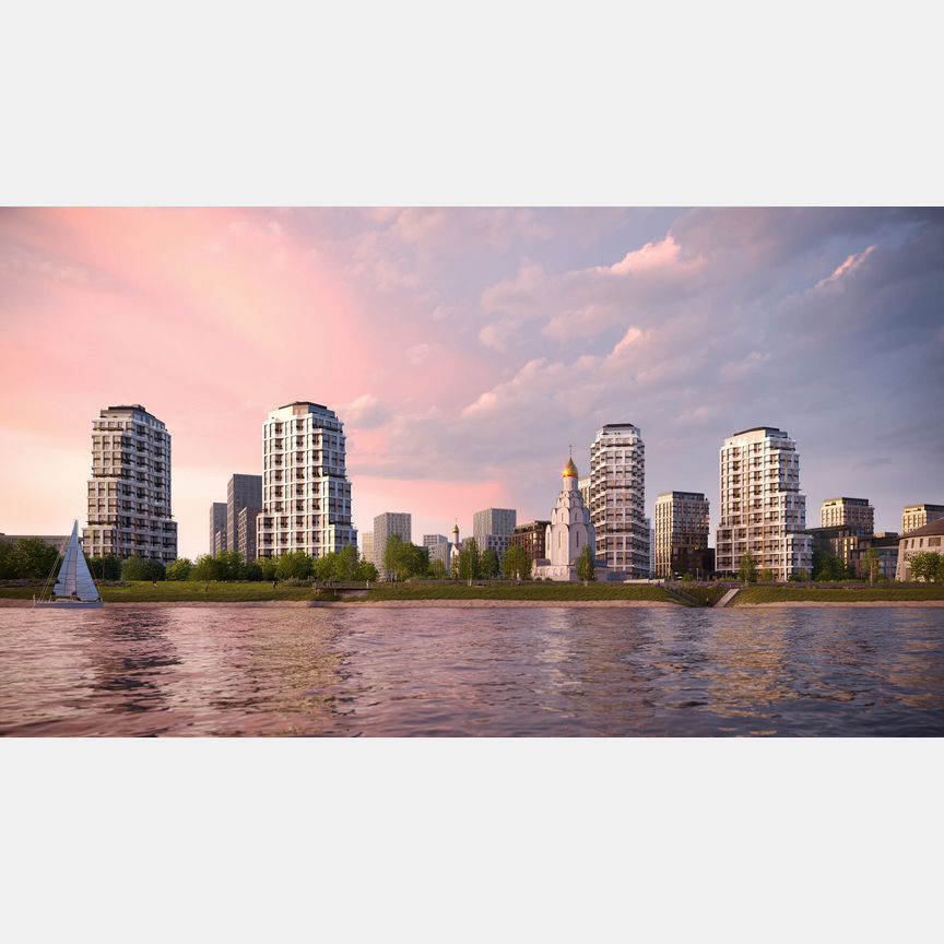 2-к. квартира, 81,1 м², 3/22 эт.