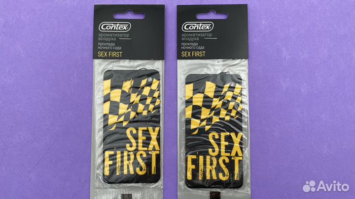 Оригинальные ароматизаторы Contex 2 шт SEX first