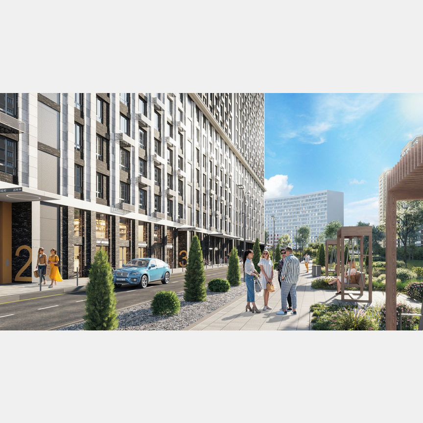 1-к. квартира, 37,8 м², 11/25 эт.