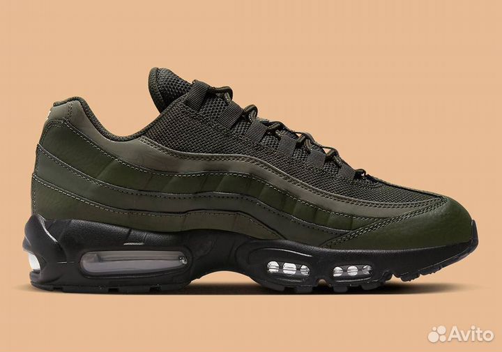 Кроссовки nike air max 95 green soldier