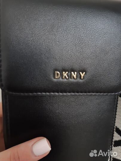 Новая сумка dkny натуральная кожа