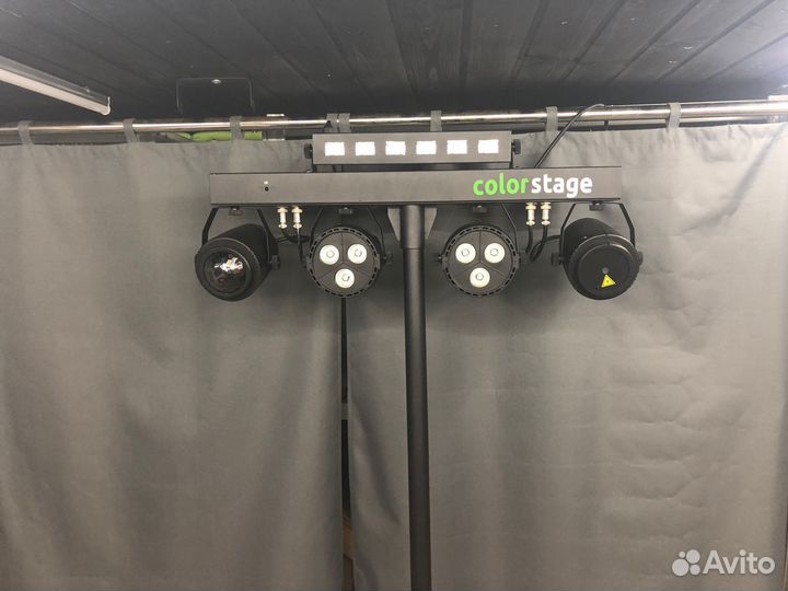 Комплект светомузыки со стойкой и чехлом