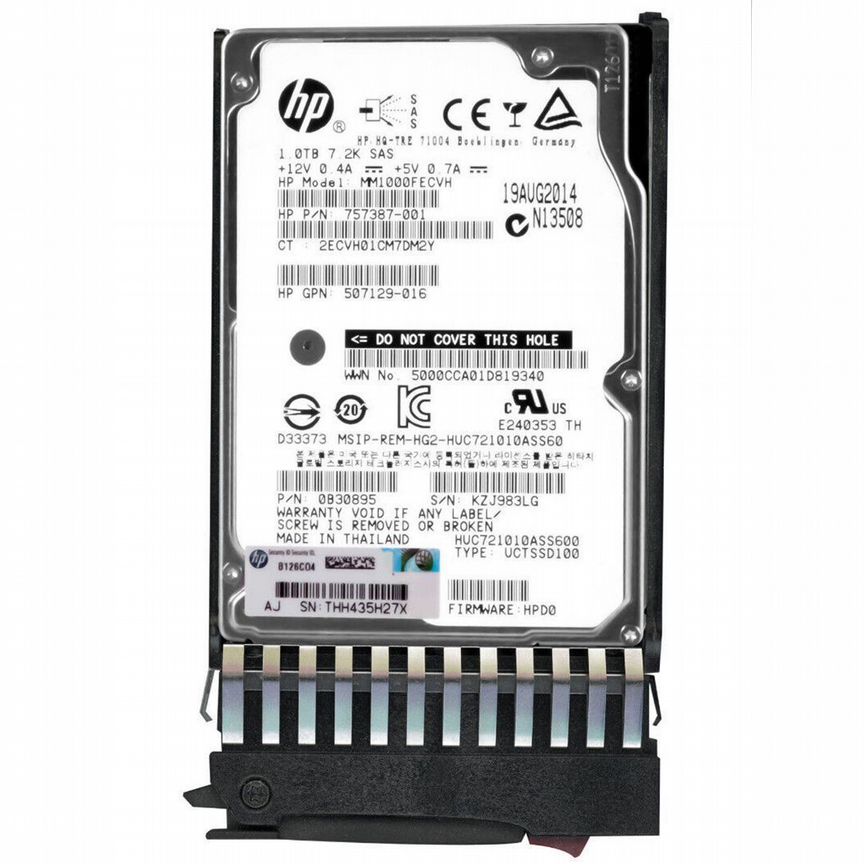 [MM1000FECVH] Жесткий Диск Hp 1tb Sas 2,5" Hdd Mm1000fecvh