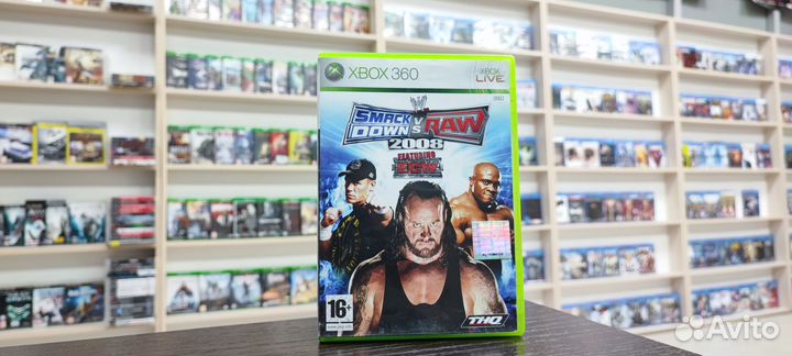 Smack down vs raw 2008 Xbox 360