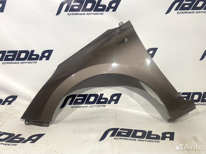 Крыло Hyundai Solaris 2 (17) левое Коричневый S4N