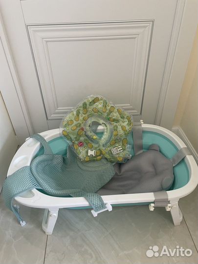 Детская ванночка для купания складная