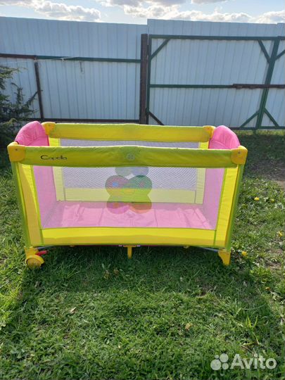 Манеж детский складной