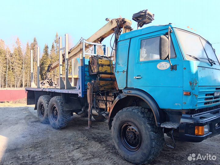 Бортовой грузовик КАМАЗ 43118-10 с КМУ Синегорец, 2007