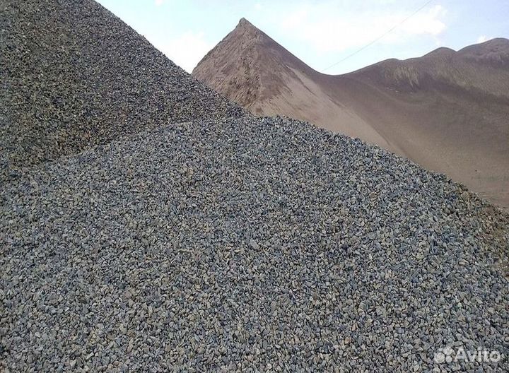 Щебень доставка. Известняковый щебень