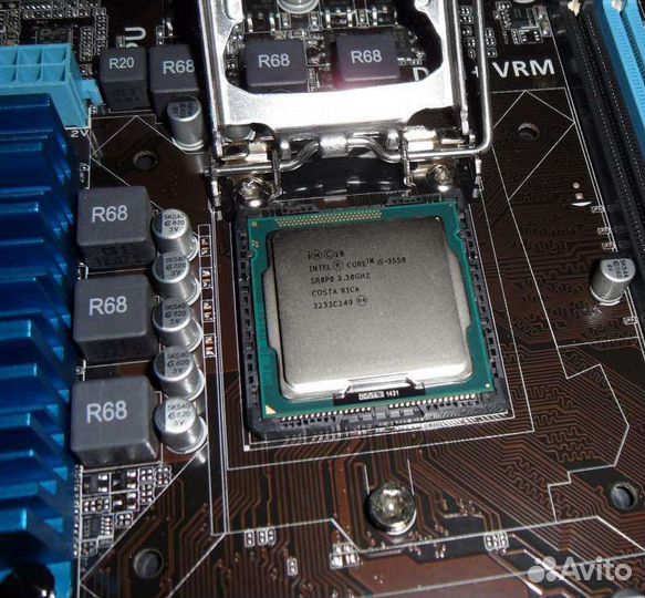 Комплект i5 3550 плюс мать, и 8 гб оперативки