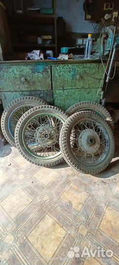 Колёса на мотоцикл урал