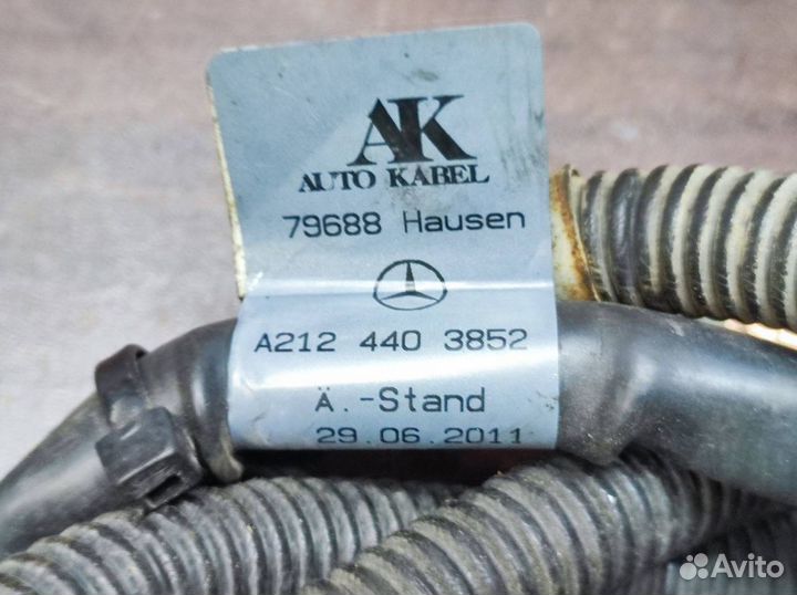 Плюсовой провод генератора Mercedes W212, W218