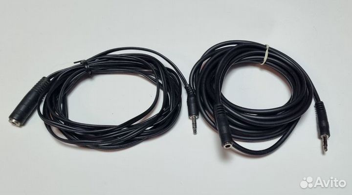 Кабель удлинитель Jack 3,5 (мама-папа), 2,5-3 метр