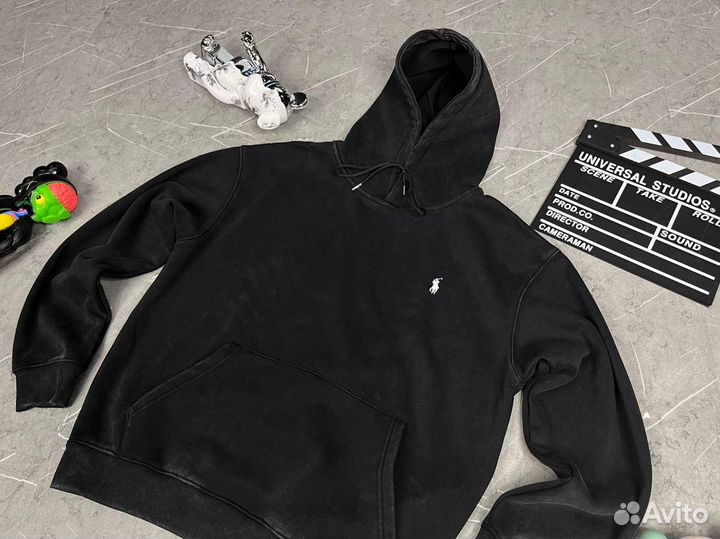 Худи Polo Raulph Lauren зимняя с начесом