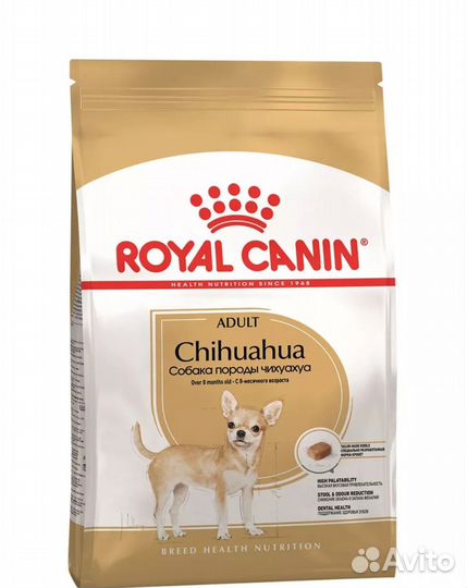 Корм Royal Canin Chihuahua Adult для чихуахуа
