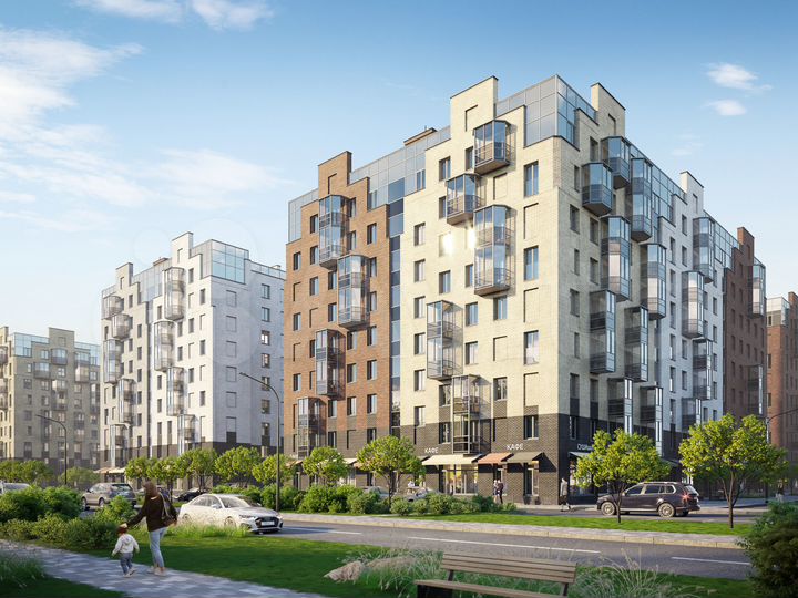 Квартира-студия, 28,6 м², 7/9 эт.