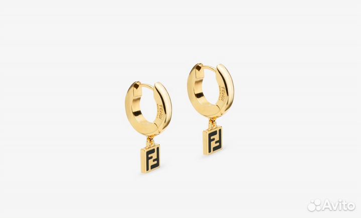 Fendi forever серьги