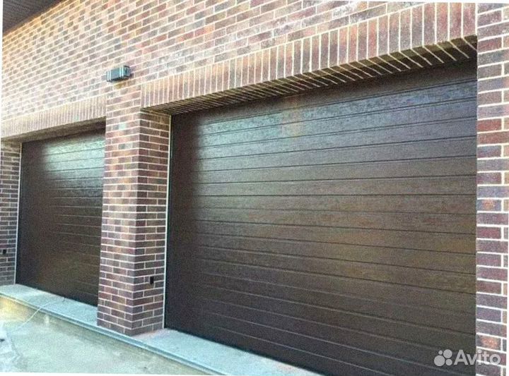 Ворота секционные подъемные (гаражные). Trend