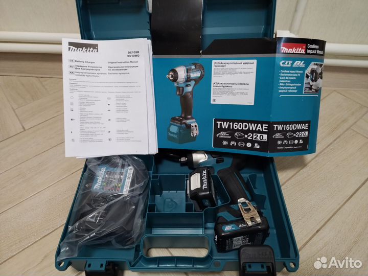 Гайковерт аккумуляторный makita