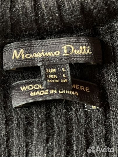 Massimo dutti водолазка шерсть кашемир