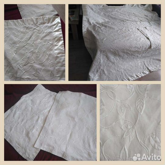 Большое покрывало и 2 наволочки