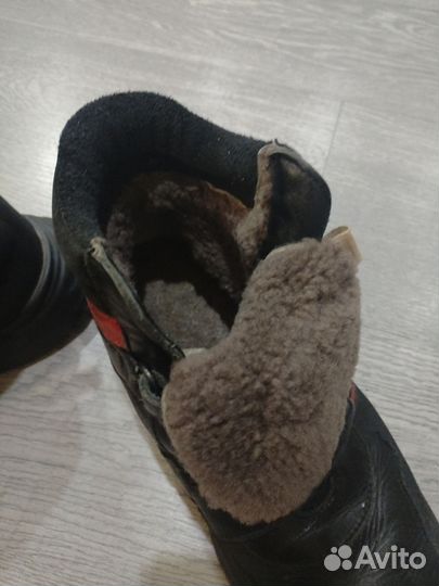 Ботинки зимние натуральная кожа 39
