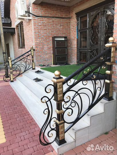 Кованые перила