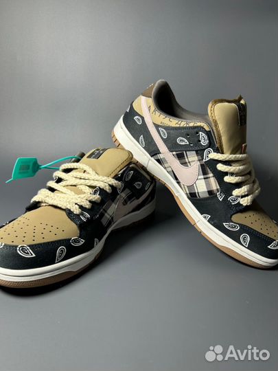 Кроссовки Nike SB dunk low x Cactus Jack Люкс