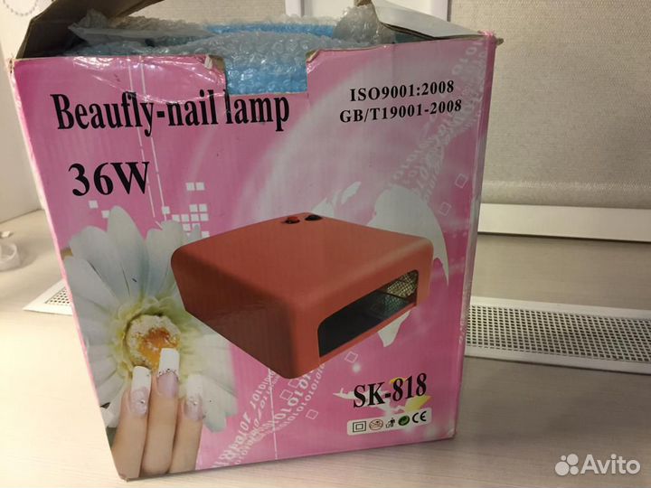 Лампа для маникюра шеллака 36W
