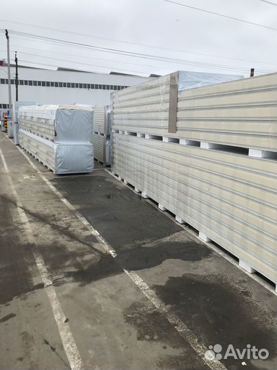 Сэндвич-панели ппс 100 мм