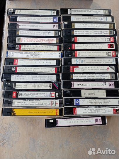 Видеокассеты vhs
