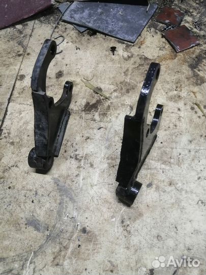 Кронштейны переноса амортизатора заднего ваз