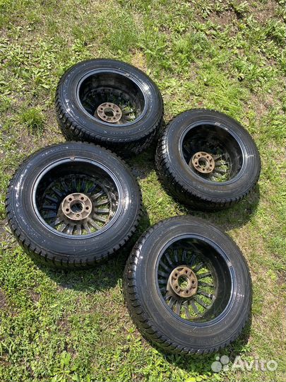 Литье диски r15 5x100 с резиной