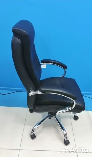 Компьютерное кресло K-58 экокожа черный