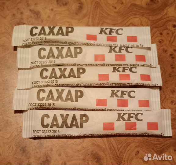 Сахар порционный в стиках