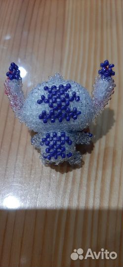 Амигуруми из бисера Стич