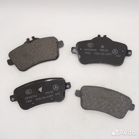 Тормозные колодки задние Mercedes A0074207720