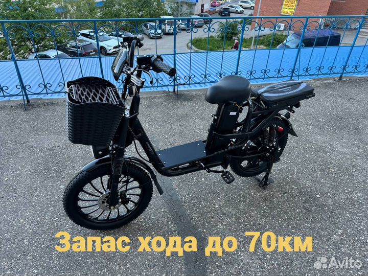 Электровелосипед Монстр Black Edition Pro 20D