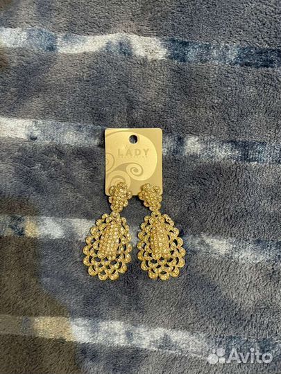 Серьги новые