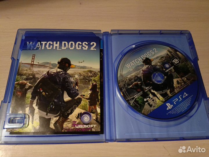 Диск ps4 watch dogs 2