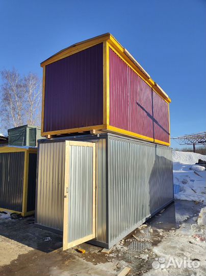 Вагончик с надежной крышей