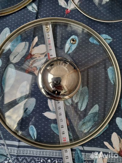 Крышка стеклянная 18, 20, 22 см