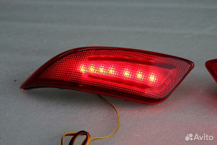 Camry 55 LED Фонари в задний бампер катафоты H3HF9