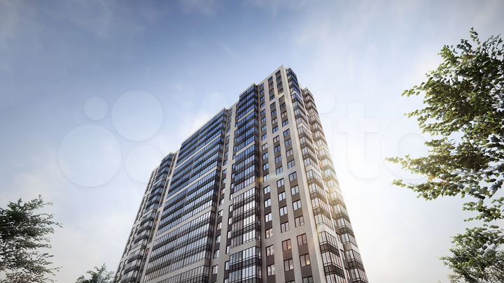 Квартира-студия, 33,7 м², 1/17 эт.