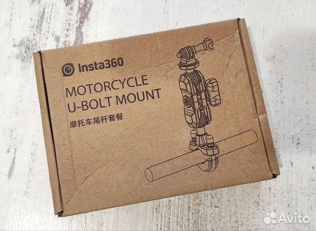 Insta360 Motorcycle U-Bolt Mount крепление на мото