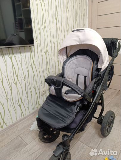 Детская коляска 3в 1 бу