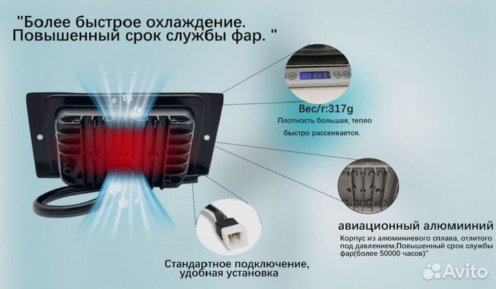 Новые LED противотуманные фары на Ваз 2110-2115