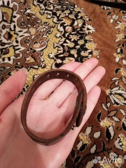 Кожаный браслет