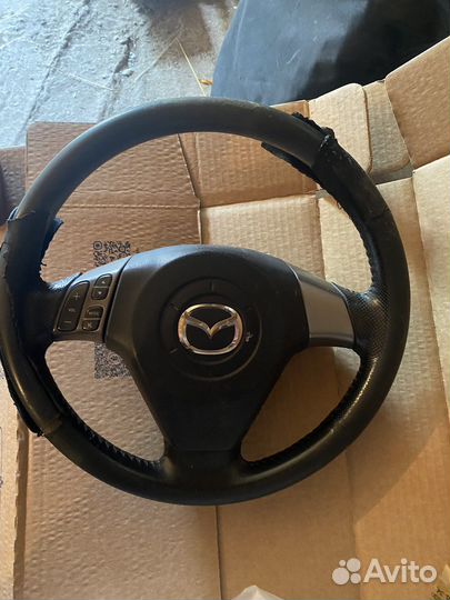 Руль mazda 3 бк